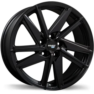 Fast Wheels – EV01 – Black – 16″x6.5″ 49mm – All weather Wheels – FE01H-1665-65BT+49C671